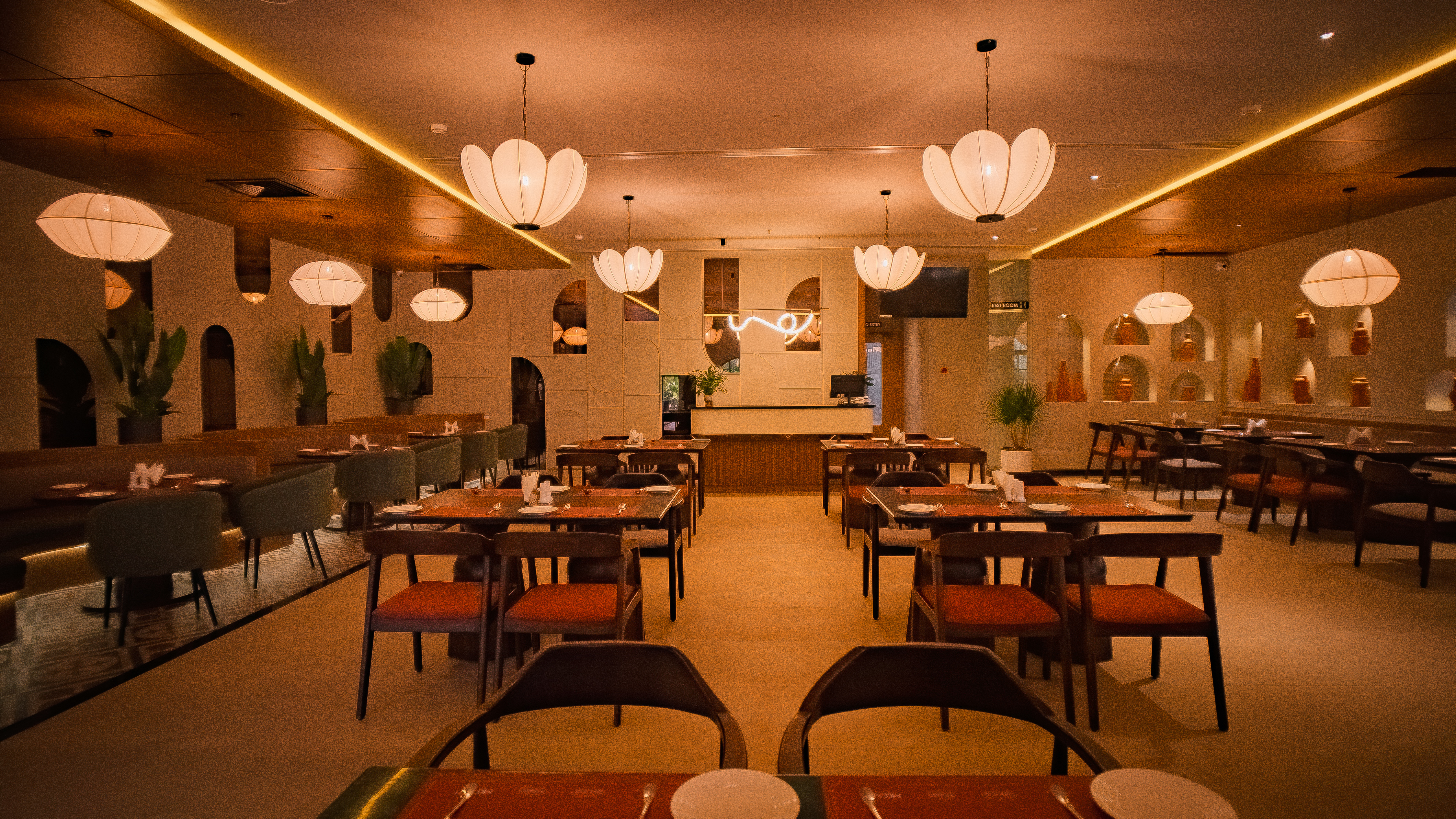 Tridha Multi-Cuisine Restaurant Interior