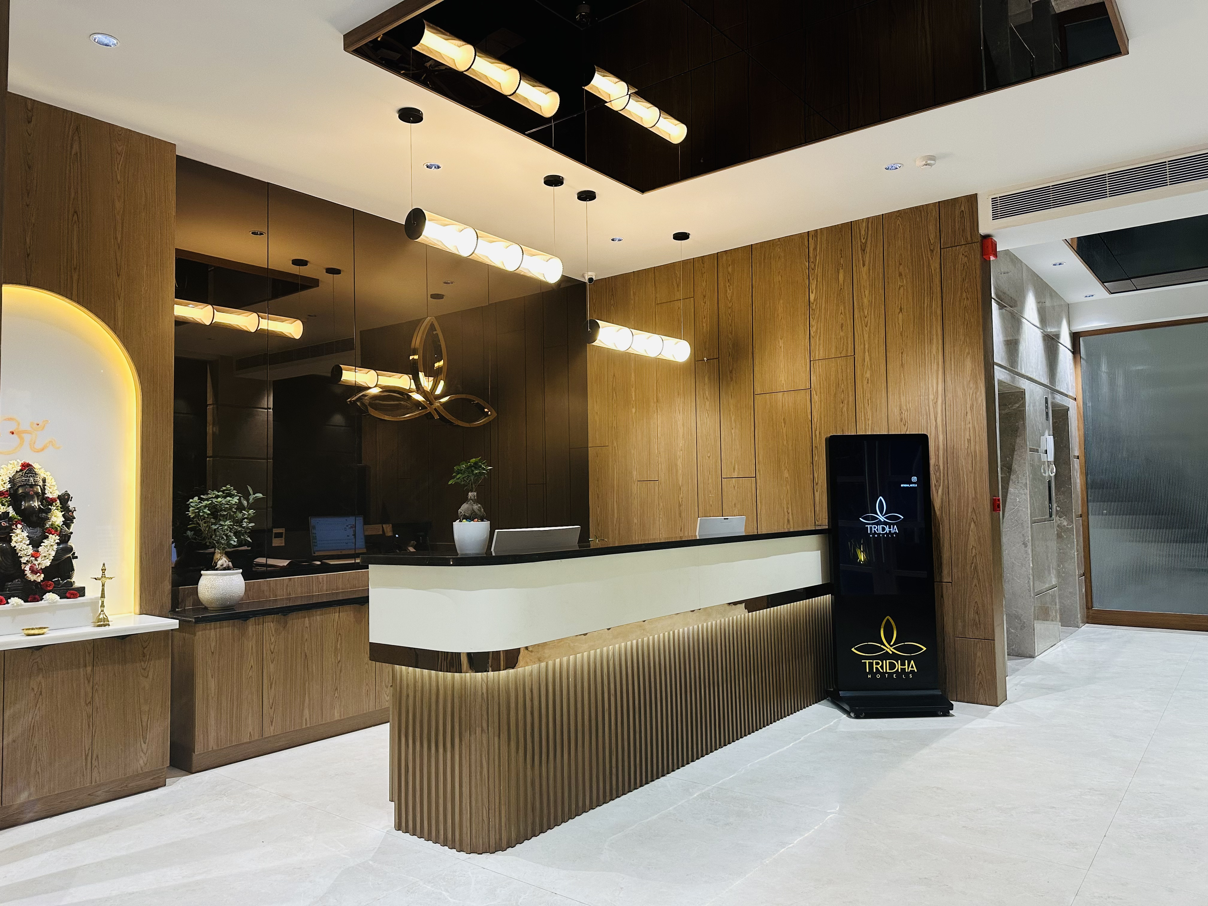 Tridha Hotels Exterior Building View Karimnagar